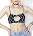 Boderier Women's Sexy Halterneck Mesh Body Chain Bralette Bikini Bra Necklaces Stomachers