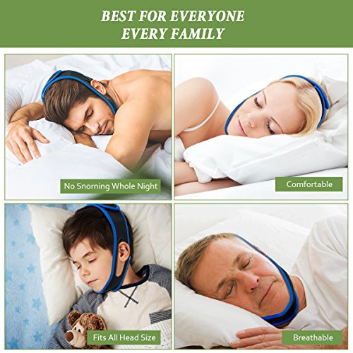 image for VERYCOZY Snoring Solution Stop Snoring Chin Strap, Anti Snoring Chin S