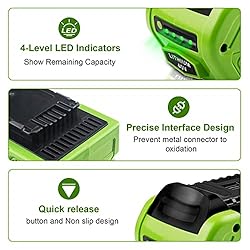 6.0Ah 40 Volt Lithium ion Replacement for