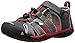KEEN unisex-child Seacamp II CNX-C, Magnet/Racing RED, 10 M US Little Kid