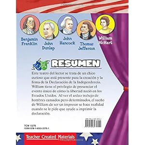 La Declaración de la Independencia (The Declaration of Independence) (Spanish Version) (Building Fluency through Reader's Theater) (Spanish Edition)