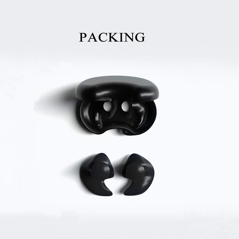 Go-sport Swimming Ear Plugs 3 Pairs Waterproof Reusable Silicone Ear Plugs for Swimming Showering Diving Surfing Snorkeling and Other Water Sports (Adult Size) (Black+Blue+White) : Sports & Outdoors