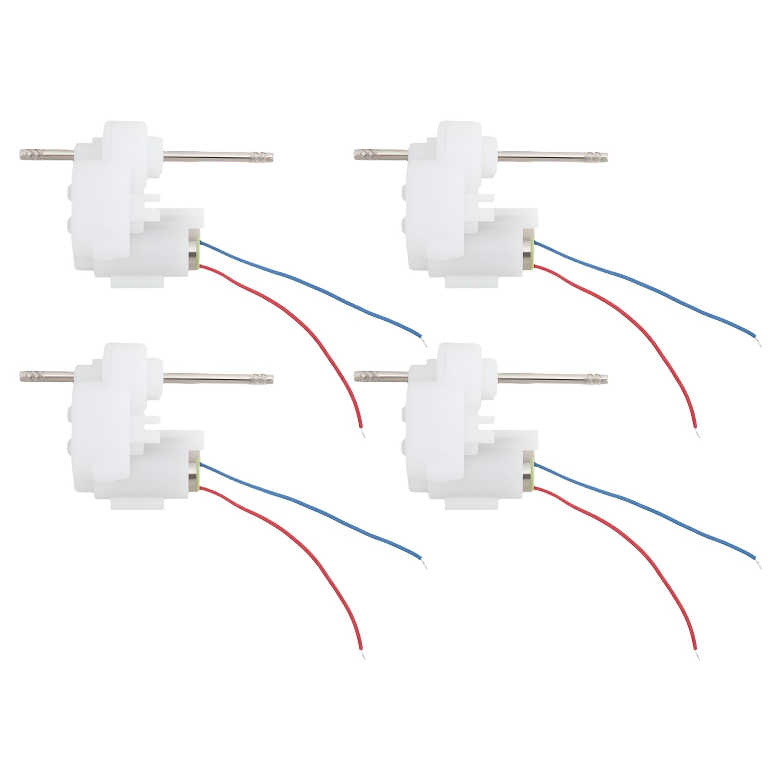 ECSiNG 4Pcs Mini 614 Coreless Gear Motor 3.7V 390RPM for Robot Model Car 43x22x2mm
