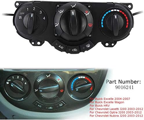 9016241 Car A/C Heater Panel Climate Control for Buick Excelle HRV for Chevrolet Lacetti Optra