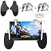 [4 Triggers+1 Gamepad] PUBG Mobile Controller, Mobile Game Controller Cellphone Game Trigger Sensitive Shoot Aim Keys L1R1 Mobile Trigger for PUBG/Fortnite/Knives Out/Rules of Survival Gift for Kids