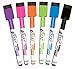 Board Dudes SRX Magnetic Dry Erase Markers, Assorted Colors, 24-Pack