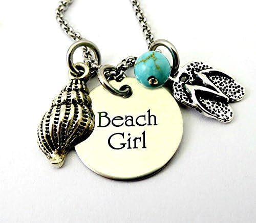 BEACH GIRL FLIPFLOPS Necklace