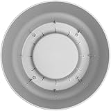 elho Greenville Round 16 Flower Pot with Integrated Water Reservoir Grey Living view 4