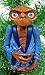 ET Extra Terrestrial E.T. Christmas Tree Ornament Set - 4.5
