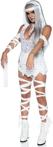 Amazon Leg Avenue ミイラ女 3点セット マミー エジプト ゾンビ 868 ハロウィン 衣装 仮装 コスプレ コスチューム ハロウィーン レッグアベニュー コスプレ 仮装 通販