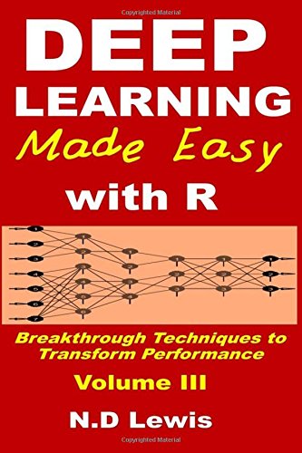 Deep Learning Made Easy with R: Breakthrough Techniuqes to Transform Performance (Volume 3)