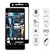 [2 - Pack] Google Pixel 2, Linboll [HD Clear] [3D Full Coverage] [9H Hardness] [Anti - Scratch] Tempered Glass Screen Protector For Google Pixel 2 (black)