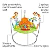 Fisher-Price-CHM91-Roaring-Rainforest-Jumperoo-New-Born-Baby-Activity-Centre-with-Music-and-Lights Fisher-Price Roarin' Rainforest Jumperoo - Infant Activity Center with Music, Lights & Sounds - 360° Play - Colourful…