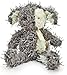 Bunnies By The Bay Shaggy Fetch Pup Plush Toy, Grey/Cream