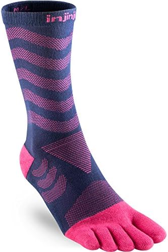 Injinji Socks Women's Ultra Run Crew Running Socks
