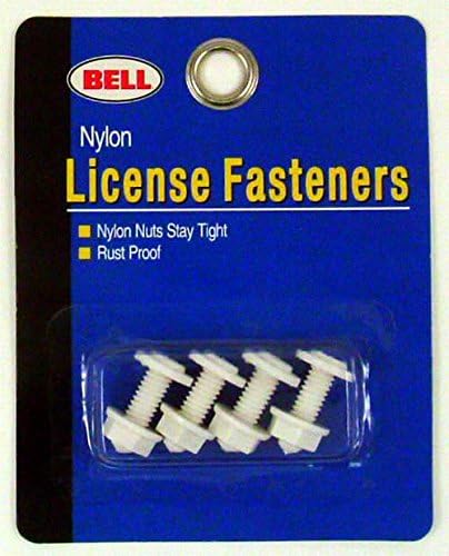 License Plate Fasteners Rust Proof Nylon Nuts And Bolts 1 Set