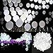 40pcs LED Light Up White Balloons by ALUNME Non Flashing Party Wedding balloon Lights Long Standby Time for Dark Party Supplies,Wedding Decorates