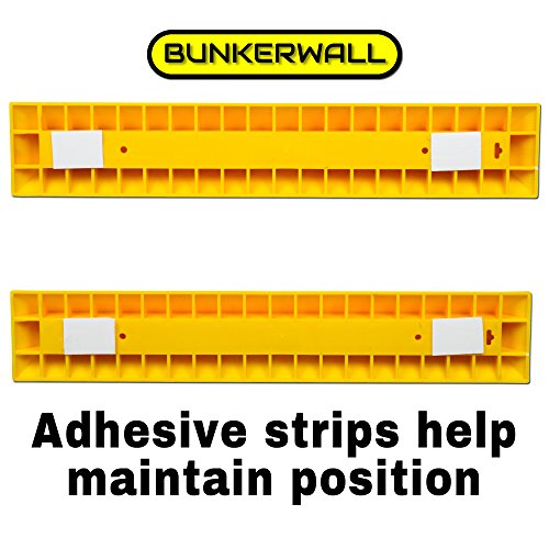 BUNKERWALL Two Pack Car and Truck Parking Aid Provides A Parking Target and Stop Point In Your Garage for Your Vehicle