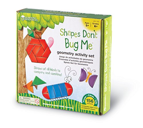 Learning Resources Shapes - Don't Bug Me - Geometry Activity Set