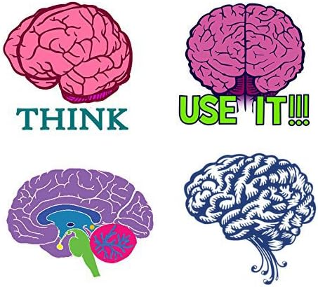 AnatomologyBrain Awareness Week Brain Temporary Tattoo Pack (Education)