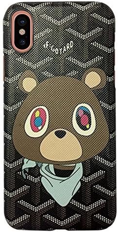 Deluxe Concept Fashion Luxury Cell Phone Case for iPhone X/XS (YeezyBearGY)