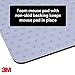 3M Precise Mouse Pad with Non-skid Foam Back, Enhances the Precision of Optical Mice at Fast Speeds, 9