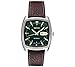 Seiko Men's Solar Recraft Stainless Steel Leather Strap Watch