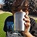 8oz Stainless Steel Double Wall Kids Cups with Smooth Rim - 3 Cups