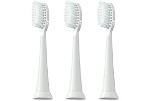 TAO Clean Sonic Electric Toothbrush Replacement Heads (3-Pack) – Replacement Heads for the TAO Clean Electric Toothbrush and Docking Station, White