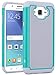 For Samsung Galaxy J7 (2015 Version) Case, LK [Shock Absorption] Drop Protection Hybrid Armor Defender Protective Case Cover (Mint)