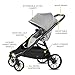 Baby Jogger City Select LUX | 20 Ways to Ride, Single to Double Stroller | Quick Fold, Slate