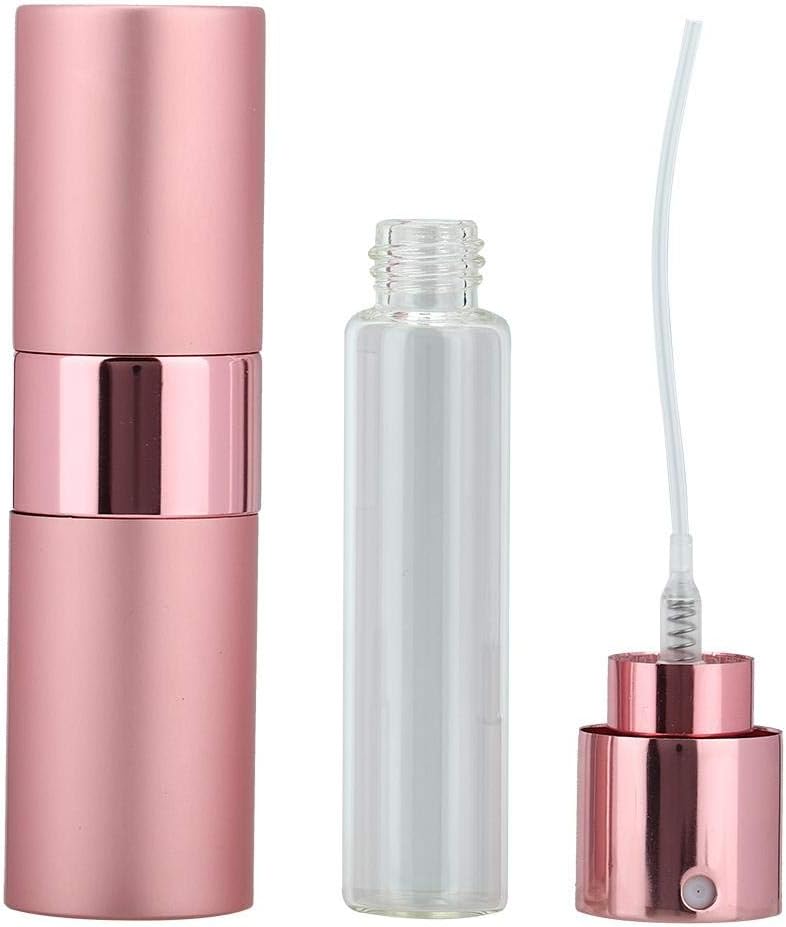15ML Empty Refillable Perfume Atomizer Bottle(Pink)
