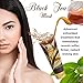 Black Tea Perfecting Facial Gel Mask, Evens Skin Tone, Reduces Pores & Wrinkles. Moisturizing, Improves Overall Complexion, Best Antioxidant, Anti-Aging, Cooling Treatment. Cleans & Soothes Face