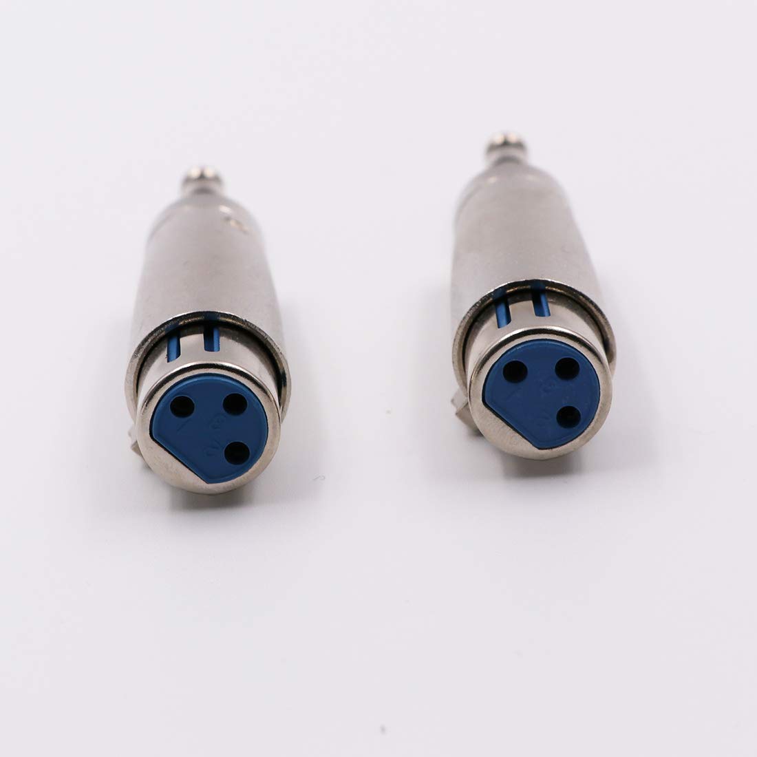 1/4 TRS to XLR Female Adapter Female XLR to 1/4 Stereo Balanced Audio Connector - 2 Pack: Home Audio & Theater
