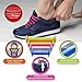 Diagonal One No Tie Shoelaces for Kids & Adults. The Elastic Silicone Shoe Laces to Replace your Shoe Strings. 16 Slip On Tieless Flat Silicon Sneakers Laces