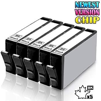 2-Pack Compatible HP 564XL Black Ink Cartridges – For Deskjet 3070a, 3520, 3521, 3522, 3526