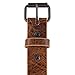 Hanks Rustic Men's Jean Belt -No Break Thick Leather Belt - USA Made - 100 Year Warranty - Glazed Sunset Brown - Size 38