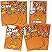 JOYIN 24 PCS Halloween Make-a-face Sticker Sheets, Mix and Match Halloween Decoration Stickers in 6 Designs with Jack-o-Lantern Pumpkin Vampire Witch Frankstein Zombie Halloween Party Supplies