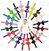 Interchangeable Baby & Newborn Bows and Headbands Set by ZELDA MATILDA (40 Pack)