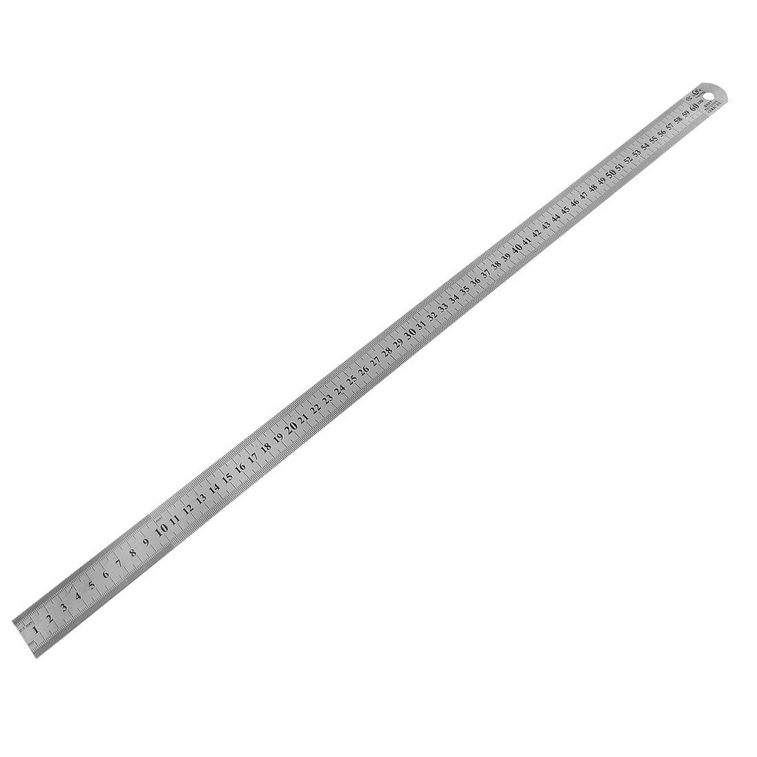 Sourcingmap a11060200ux0081 60cm Stainless Metal Measuring Straight Ruler