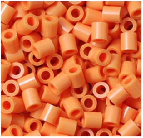 Game / Play Butterscotch Perler Beads 1000 Per Package, patterns, beads, designs, pictures, pony, plastic, paper Toy / Child / Kid