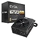 EVGA 650 GQ, 80+ GOLD 650W, Semi Modular, EVGA ECO Mode, 5 Year Warranty, Power Supply 210-GQ-0650-V1,Black primary