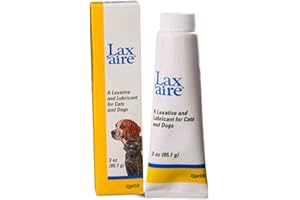 Lax'Aire Gentle Laxative and Lubricant for Cats Dogs - 3 oz.