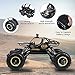 SHUANGFENG RC Car 1:16 Scale 4WD Rock Crawlers Off -Road/Rock Climbing Car 4 CH/2.4G Brushless Electric with Flashlight/Waterproof/Shockproof Boys' Suprise Gift