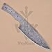 JNR TRADERS VK6045 Handmade Damascus Steel Chef Kitchen Knife Blank Blade Rain Drop Pattern 10.50 Inches