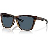Costa Del Mar Sunglasses-Panga II Womens Polarized Sunglasses 580P Size 57 | Polarized Fishing Glasses with UV Protection - Costa Sunglasses for Boating, Beach &amp; Driving - 580P, 57