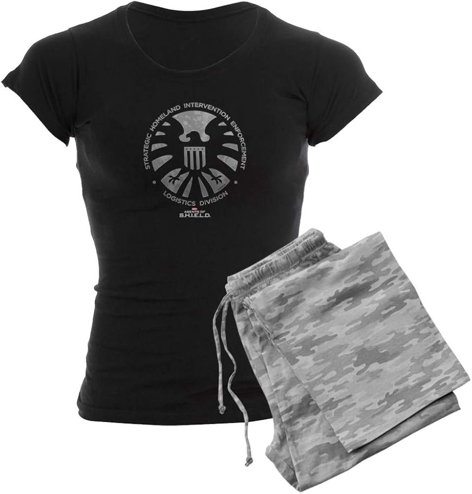 Comfortable PJ Sleepwear CafePress Marvel Agents of S.H.I.E.L.D Womens Novelty Cotton Pajama Set
