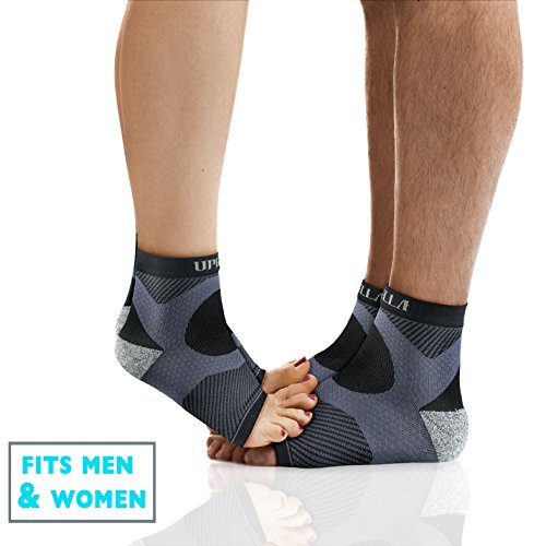 Plantar Fasciitis Socks, Ankle Compression Sleeve Brace, for Men and Women. Arch and Heel Spurs Support. Great Sock for Runners, Sprained Ankle, and Swelling. Instant Pain Relief.
