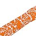 JellyBeadZ Brand - Hydrating Water Bead Neck Bandana -Cooling Sports Scarf - Orange Bandana Pattern