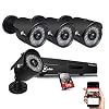 XVIM 8CH 1080P Security Camera System Home Security Outdoor 1TB Hard Drive Pre-Install CCTV Recorder 4pcs HD 1920TVL…